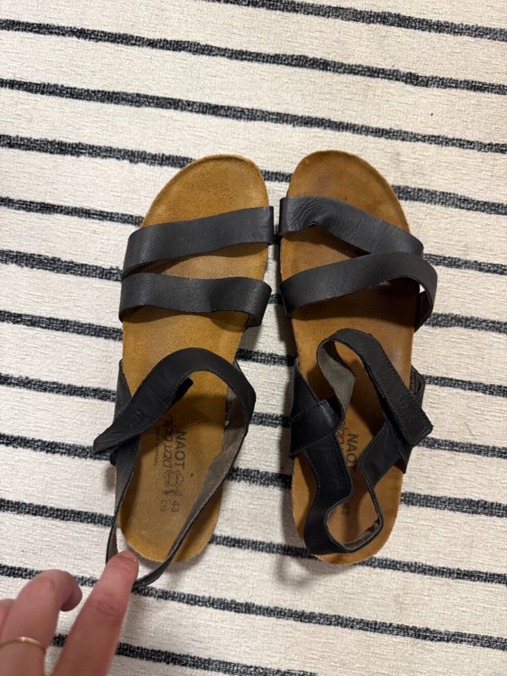 Naot Kayla SZ43 Black Matte Leather - Picture 2 of 6